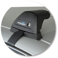 Prorack Silver 2 Bar Aero Flush Bar kit to suit Lexus IS 4dr Sedan (2006 - 6/2013)