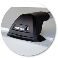 Prorack Silver 2 Bar Aero Flush Bar kit to suit Peugeot Partner LWB 5dr Van (2008 - 2015)