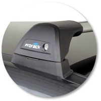 Prorack Silver 2 Bar Aero Flush Bar kit to suit Peugeot 3008 5dr SUV (2010 - 2016)