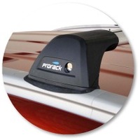 Prorack Silver 2 Bar Aero Flush Bar kit to suit Kia Sportage 5dr SUV (2010 - 2015)