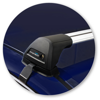 Prorack Black 2 Bar Aero Flush Bar kit to suit Toyota Aurion 4dr Sedan (2012 - 6/2018)