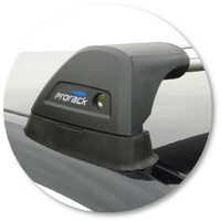 Prorack Silver 2 Bar Aero Flush Bar kit to suit BMW 3 Series E92 2dr Coupe (2006 - 2014)