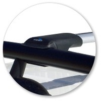 Prorack Silver 2 Bar Aero Flush Bar kit to suit Toyota FJ Cruiser 5dr SUV (2011 - 2017)