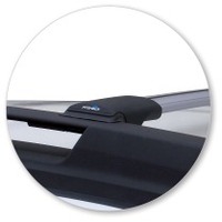 Prorack Silver 2 Bar Aero Rail Bar kit to suit Subaru Outback 5dr Wagon (2010 - 2015)