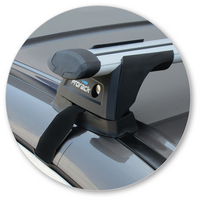 Prorack Silver 2 Bar Aero Through Bar kit to suit Honda CR-V S 5dr SUV (2012 - 6/2017)