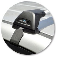 Prorack Silver 2 Bar Aero Flush Bar kit to suit Kia Sportage 5dr SUV (2010 - 2015)