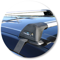 Prorack Silver 2 Bar Aero Flush Bar kit to suit Mazda CX-9 5dr SUV (2007 - 6/2016)