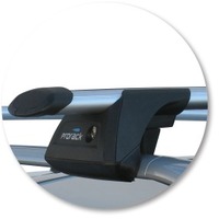 Prorack Silver 2 Bar Aero Through Bar kit to suit Peugeot 307 5dr Wagon (2003 - 8/2008)