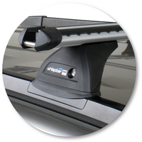 Prorack Black 2 Bar Heavy Duty Through Bar kit to suit Nissan X-Trail 5dr SUV (10/2001 - 9/2007)