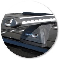 Prorack Silver 2 Bar Heavy Duty Through Bar kit to suit Land Rover Discovery 3 5dr SUV (11/2004 - 2009)