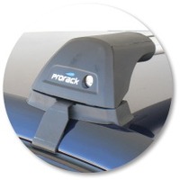 Prorack Silver 2 Bar Aero Flush Bar kit to suit Volkswagen Polo Mk4 5dr Hatch (2002 - 2005)