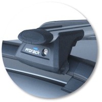 Prorack Silver 2 Bar Aero Through Bar kit to suit Subaru Impreza XV 5dr Hatch (6/2010 - 2011)