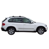 Yakima Black 2 Bar Roof Rack - BMW X5 E70 5dr SUV 1/07 - 7/13 (S7YB &amp; K328)
