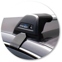 Prorack Silver 2 Bar Aero Flush Bar kit to suit Nissan Maxima 4dr Sedan (2009 - Current)