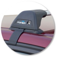 Prorack Silver 2 Bar Aero Flush Bar kit to suit Honda Civic 4dr Sedan (10/2000 - 1/2006)