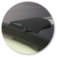 Prorack Silver 2 Bar Aero Rail Bar kit to suit Porsche Cayenne 5dr SUV (2010 - 2018)