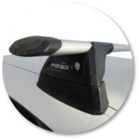 Prorack Black 2 Bar Aero Through Bar kit to suit BMW 1 Series E82 2dr Coupe (2007 - 2013)