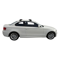 Yakima Black 2 Bar Roof Rack - BMW 1 Series E82 2dr Coupe 1/07 - 1/13 (S16Y &amp; K571)