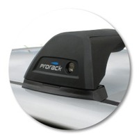 Prorack Silver 2 Bar Aero Flush Bar kit to suit Hyundai i30 5dr Hatch (10/2007 - 2011)