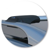 Prorack Silver 2 Bar Aero Rail Bar kit to suit Peugeot 307 5dr Wagon (2003 - 8/2008)