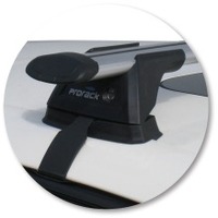 Prorack Black 2 Bar Aero Through Bar kit to suit Porsche Cayenne 5dr SUV (2010 - 2018)