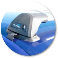 Prorack Silver 2 Bar Aero Flush Bar kit to suit Ford Falcon AU 5dr Wagon (9/1998 - 10/2002)