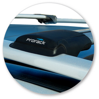 Prorack Silver 2 Bar Aero Rail Bar kit to suit Renault Koleos 5dr SUV (5/2014 - 2017)