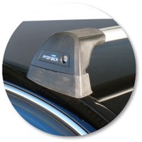 Prorack Black 2 Bar Aero Flush Bar kit to suit Mercedes-Benz E-Class W212 4dr Sedan (2009 - 5/2016)