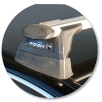 Prorack Silver 2 Bar Aero Through Bar kit to suit Mercedes-Benz E-Class W212 4dr Sedan (2009 - 5/2016)