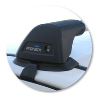 Prorack Silver 2 Bar Aero Flush Bar kit to suit Ford Focus 5dr Hatch (9/2002 - 5/2005)