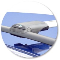 Prorack Silver 2 Bar Aero Rail Bar kit to suit Volkswagen Passat Mk5.5 5dr Wagon (1998 - 2006)