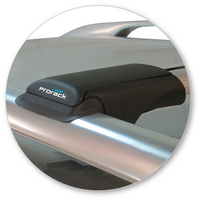 Prorack Silver 2 Bar Aero Rail Bar kit to suit Ford Mondeo 5dr Wagon (10/2007 - 2013)