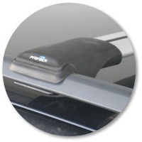 Prorack Silver 2 Bar Aero Rail Bar kit to suit Volvo V70 5dr Wagon (11/2000 - 2006)