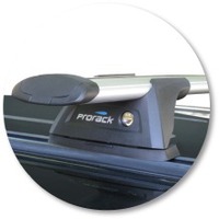 Prorack Silver 2 Bar Aero Through Bar kit to suit Ford Escape 5dr SUV (3/2001 - 2008)