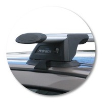 Prorack Silver 2 Bar Aero Through Bar kit to suit Nissan Qashqai 5dr SUV (2007 - 2013)