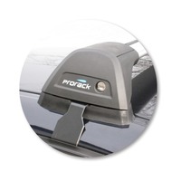 Prorack Silver 2 Bar Aero Flush Bar kit to suit BMW 5 Series E60 4dr Sedan (2003 - 2009)