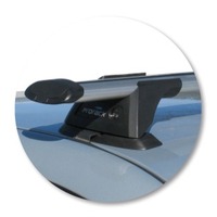 Prorack Black 2 Bar Aero Through Bar kit to suit Volkswagen Bora 4dr Sedan (7/1998 - 2005)