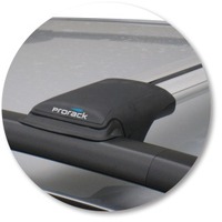 Prorack Silver 2 Bar Aero Rail Bar kit to suit Hyundai i30 cw 5dr Wagon (2007 - 2012)