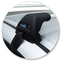 Prorack Black 2 Bar Aero Flush Bar kit to suit Honda Civic 4dr Sedan (2012 - 10/2016)