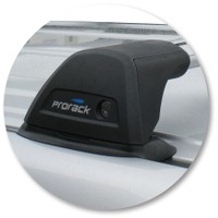 Prorack Black 2 Bar Aero Flush Bar kit to suit Toyota Land Cruiser Prado 150 Series 5dr SUV (12/2009 - Current)