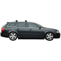 Yakima Silver 2 Bar Roof Rack - Audi A4/S4/RS4 Avant 5dr Wagon 1/01 - 1/05 (S16Y &amp; K328)