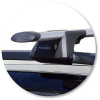 Prorack Black 2 Bar Aero Through Bar kit to suit BMW X3 5dr SUV (2004 - 2010)