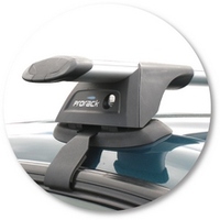 Prorack Silver 2 Bar Aero Through Bar kit to suit Mitsubishi Diamante 4dr Sedan (7/1996 - 9/2005)