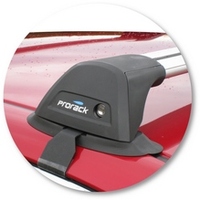 Prorack Silver 2 Bar Aero Flush Bar kit to suit Toyota Camry 4dr Sedan (8/2006 - 2/2012)