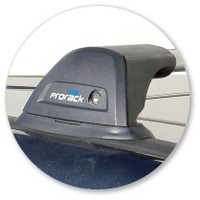 Prorack Silver 2 Bar Aero Flush Bar kit to suit Mazda Premacy 5dr MPV (7/2010 - Current)