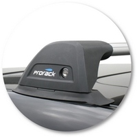 Prorack Silver 2 Bar Aero Flush Bar kit to suit Mazda CX-7 5dr SUV (11/2006 - 2012)