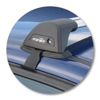 Yakima Silver 2 Bar Roof Rack - Ford Falcon FG 4dr Sedan 5/08 - 1/14 (S8Y &amp; K330)