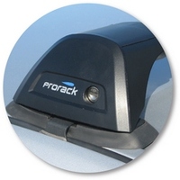 Prorack Silver 2 Bar Aero Flush Bar kit to suit Toyota Camry 4dr Sedan (9/1997 - 9/2002)