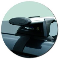 Prorack Black 2 Bar Aero Through Bar kit to suit Toyota Rav4 5dr SUV (2/2006 - 2012)