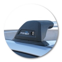 Prorack Silver 2 Bar Aero Flush Bar kit to suit Mitsubishi Colt 5dr Hatch (12/2003 - 2014)